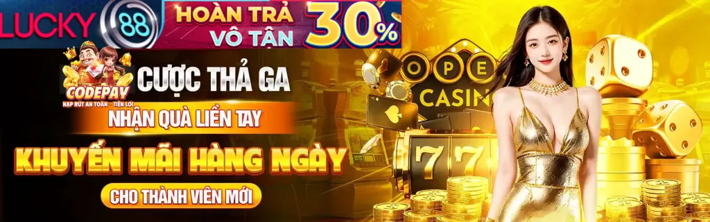 Ưu đãi chào mừng betvision casino