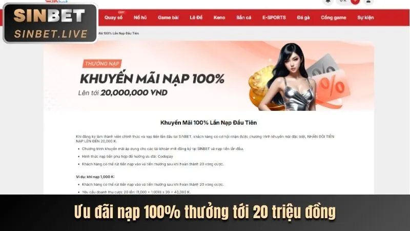 Đa dạng sản phẩm giải trí betvision casino